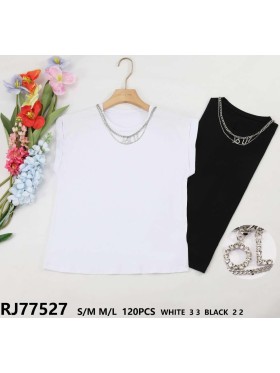 Bluzki damskie Polskie , size S-L, paczka 10szt, mix kolor