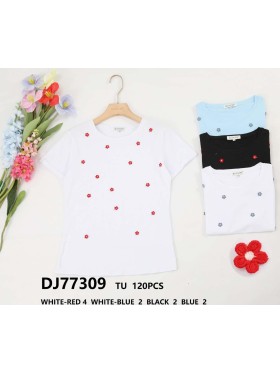 Bluzki damskie Polskie , size S-L, paczka 10szt, mix kolor