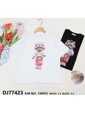 Bluzki damskie Polskie , size S-L, paczka 10szt, mix kolor