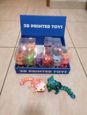 ZABAWKI 3D PRINTED .12 / PACZKA, KOLOR JAK NA ZDZIĘCIU