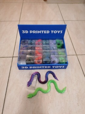 ZABAWKI 3D PRINTED .24 / PACZKA, KOLOR JAK NA ZDZIĘCIU