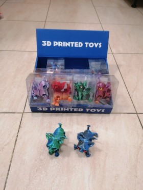 ZABAWKI 3D PRINTED .12 / PACZKA, KOLOR JAK NA ZDZIĘCIU