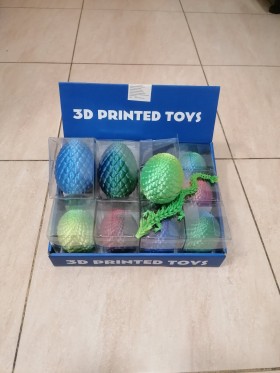 ZABAWKI 3D PRINTED .12 / PACZKA, KOLOR JAK NA ZDZIĘCIU