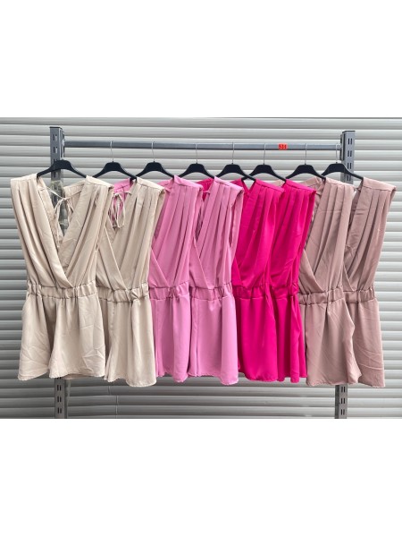 Sukienki damskie wloskie, size uni, paczka 6szt, mix kolor
