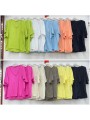 Bluzki damskie wloskie, size uni, paczka 6szt, mix kolor