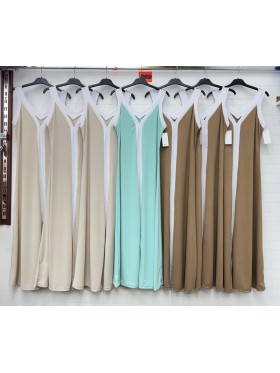 Sukienki damskie wloskie, size uni, paczka 6szt, mix kolor