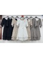 Sukienki damskie wloskie, size uni, paczka 6szt, mix kolor