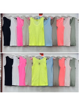 Bluzki damskie wloskie, size uni, paczka 6szt, mix kolor