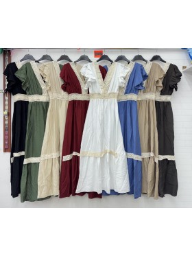 Sukienki damskie wloskie, size uni, paczka 6szt, mix kolor