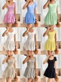 Sukienki damskie wloskie, size uni, paczka 6szt, mix kolor