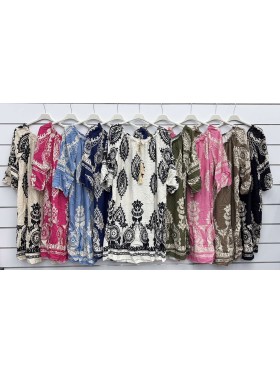 Sukienki damskie wloskie, size uni, paczka 6szt, mix kolor