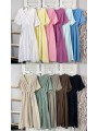 Sukienki damskie wloskie, size uni, paczka 6szt, mix kolor