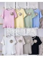 Bluzki damskie wloskie, size uni, paczka 6szt, mix kolor