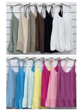 Bluzki damskie wloskie, size uni, paczka 6szt, mix kolor