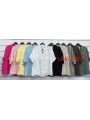 Bluzki damskie wloskie, size uni, paczka 6szt, mix kolor