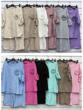 Komplety damskie wloskie, size uni, paczka 6szt, mix kolor