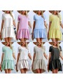 Sukienki damskie wloskie, size uni, paczka 6szt, mix kolor