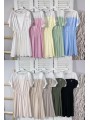 Sukienki damskie wloskie, size uni, paczka 6szt, mix kolor