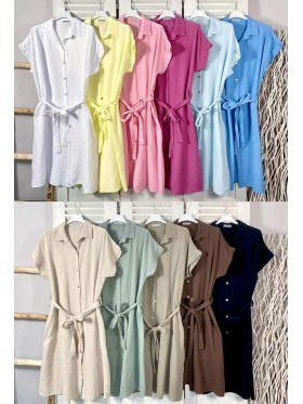 Sukienki damskie wloskie, size uni, paczka 6szt, mix kolor