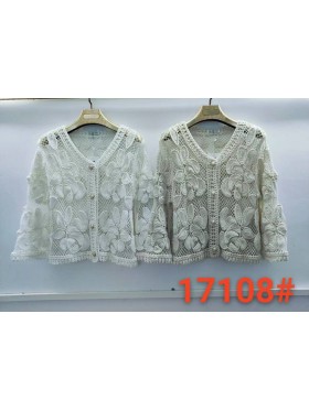 Bluzki damskie wloskie, size uni, paczka 6szt, mix kolor