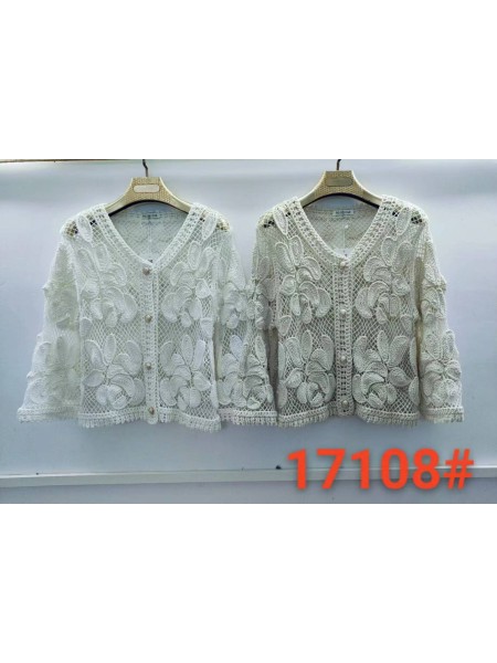 Bluzki damskie wloskie, size uni, paczka 6szt, mix kolor