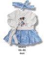 Sukienka DZIECIĘCE , size 68-86,paczka 4szt, 1kolor