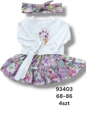 Sukienka DZIECIĘCE , size 68-86,paczka 4szt, 1kolor