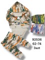 Komplet DZIECIĘCE , size 62-74,paczka 3szt, 1kolor
