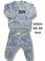 Komplet DZIECIĘCE , size 68-86,paczka 4szt, 1kolor