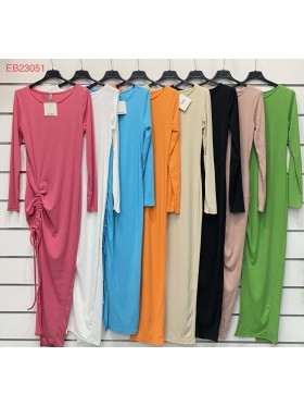 Sukienki damskie wloskie, size uni, paczka 6szt, mix kolor