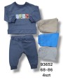 Komplet DZIECIĘCE , size 68-86,paczka 4szt, 1kolor