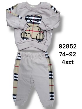 Komplet DZIECIĘCE , size 74-92,paczka 4szt, 1kolor