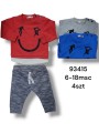 Komplet DZIECIĘCE , size 6-18m,paczka 4szt, 1kolor