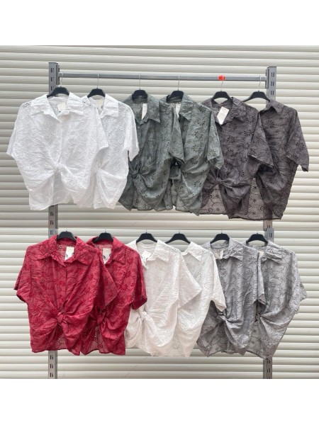 Koszule damskie wloskie, size uni, paczka 6szt, mix kolor
