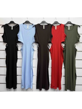 Sukienki damskie wloskie, size uni, paczka 6szt, mix kolor