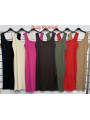 Sukienki damskie wloskie, size uni, paczka 6szt, mix kolor