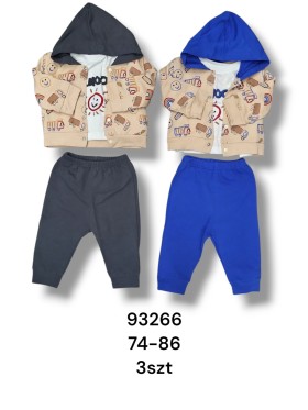 Komplet DZIECIĘCE , size 74-86,paczka 3szt, 1kolor