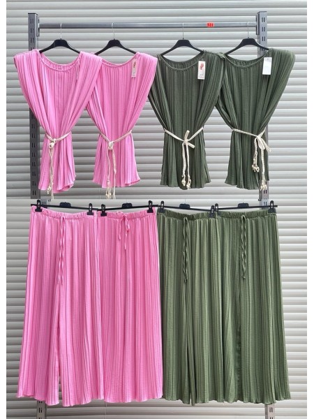 Komplety damskie wloskie, size uni, paczka 6szt, mix kolor