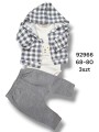 Komplet DZIECIĘCE , size 68-80,paczka 3szt, 1kolor