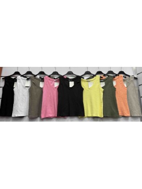 Bluzki damskie wloskie, size uni, paczka 6szt, mix kolor