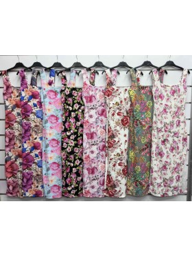 Sukienki damskie wloskie, size uni, paczka 6szt, mix kolor