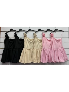 Sukienki damskie wloskie, size uni, paczka 6szt, mix kolor