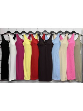 Sukienki damskie wloskie, size uni, paczka 6szt, mix kolor
