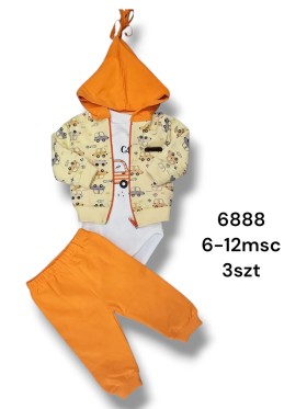 Komplet DZIECIĘCE , size 6-12m,paczka 3szt, 1kolor