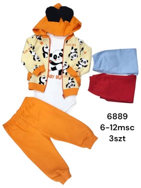 Komplet DZIECIĘCE , size 6-12m,paczka 3szt, 1kolor