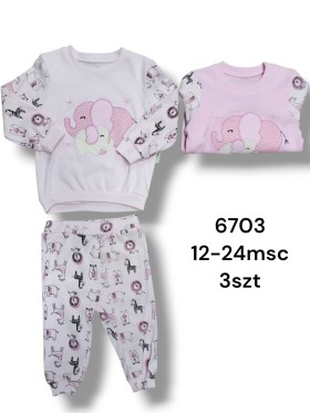 Komplet DZIECIĘCE , size 12-24m,paczka 3szt, 1kolor