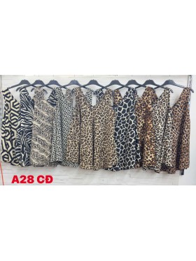 Bluzki damskie wloskie, size uni, paczka 6szt, mix kolor