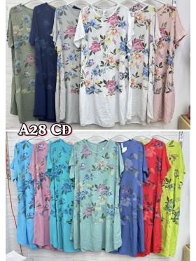 Sukienki damskie wloskie, size uni, paczka 6szt, mix kolor