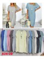 Sukienki damskie wloskie, size uni, paczka 6szt, mix kolor