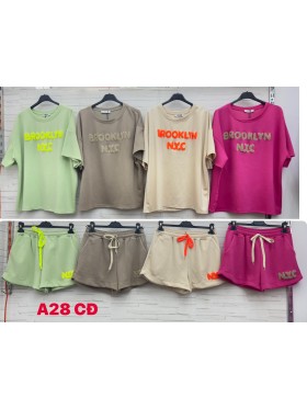 Komplety damskie wloskie, size uni, paczka 6szt, mix kolor